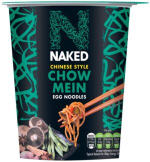 Naked Chinese Style Chow Mein Egg Noodles