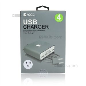 LOCA 4-USB Power Charger Output 5V/2.1A
