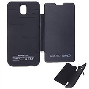 Galaxy Note 3 N9005 Power Case Wallet 5200mAh Black