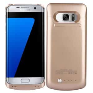 Galaxy S7 G930F External Protective Battery Case 4200mAh Gold