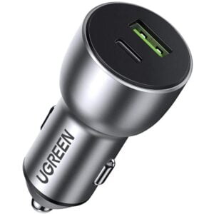 UGREEN 60980 Dual Port PD Car Charger 42.5W Dark Blue