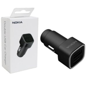 Nokia DC-301 InCar Dual USB Car Charger 3.4A Black