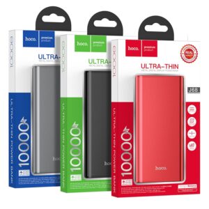 Hoco J68 Resourceful Digital Display Fast Charging Power Bank 10000mAh Red