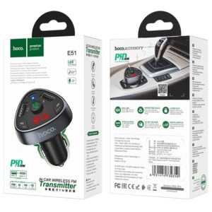 Hoco E51 Road Treasure Bluetooth V5.0 FM Transmitter