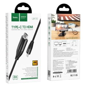 Hoco UA16 4K HD Type-C to HDMI Cable (2M) Tarnish
