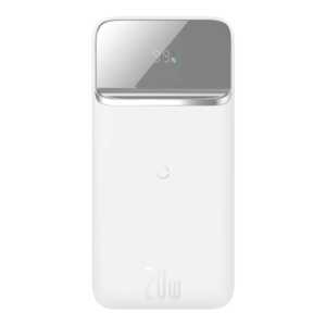Baseus PPMT-02 Magnetic Wireless Quick Charging PD20W Powerbank 10000mAh White