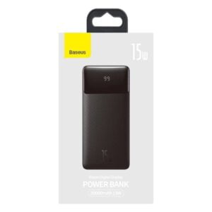Baseus PPDML-K01 Bipow Digital Display Super Charge Power bank 30000mAh 15W Black