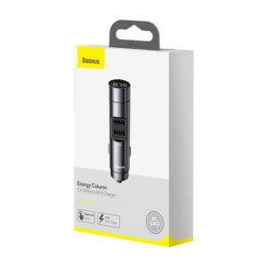 Baseus CCNLZ-C0G 18W 2x USB QC3.0 Bluetooth FM Transmitter Gray