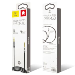 Baseus CAM30-BS1 Yiven Audio 3.5mm Aux Cable 1M Black