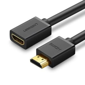 UGREEN 10141 HDMI Male to Female Cable 1m (Black)