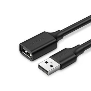 UGREEN 10314 USB 2.0 A Male to A Female Cable (1m) Black