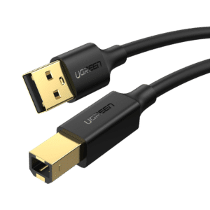 UGREEN 10350 USB 2.0 AM to BM Print Cable 1.5m (Black)
