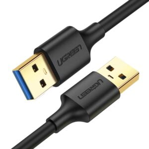 UGREEN 10370 USB-A 3.0 Male to Male Cable (1m) Black