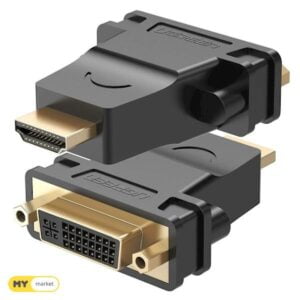 UGREEN 20123 HDMI Male to DVI (24+5) Female Adapter (Black)