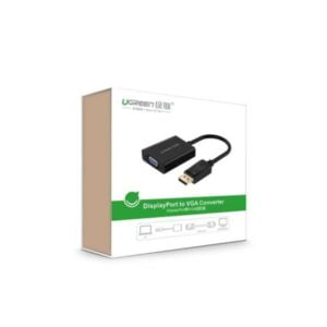 UGREEN 20415 DP Male to VGA Female Converter Black