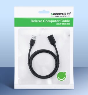 UGREEN 10368 USB 3.0 Extension Male Cable (1m) Black