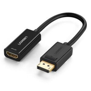 UGREEN 40363 4K DisplayPort to HDMI Female Converter Black