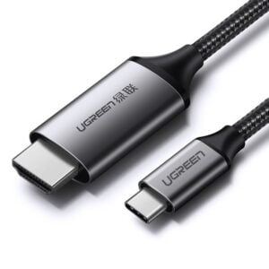 UGREEN 50570 4K UHD USB-C to HDMI Male to Male Cable Aluminum Shell (1.5m) Cable