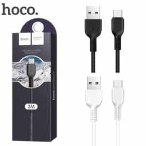 Hoco X20 Type-C Flash Charging Cable 3M (Black)