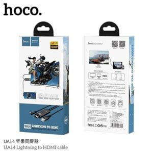 Hoco UA14 Aluminum Alloy Shell Lightning To HDMI Cable