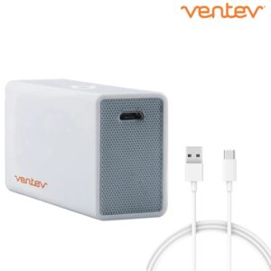 Ventev Essential Power Bank 2600 mAh with Type-C Cable White