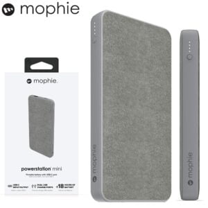 Mophie Powerstation 10K Fabric 10000 mAH Type C Output Grey