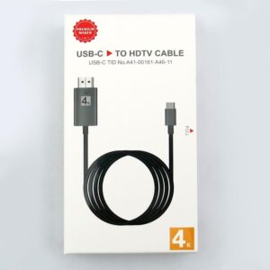 Type C to HDTV Cable 200cm Silver (TH PLUS)
