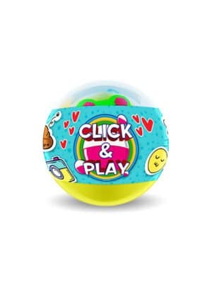 68 mm Click & Play capsule tansparent-color – MOQ 200 units