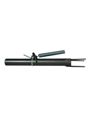 Agitator with spring