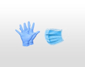 PPE kits (face mask & gloves) – 48 per case
