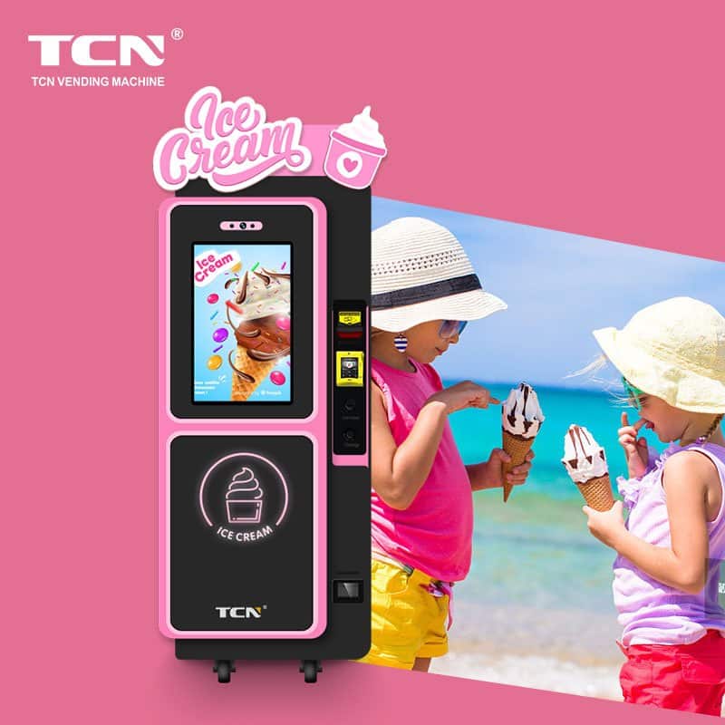 TCN Soft Ice Cream Vending Machine – TCN-ICE-D-133XJ01 - Image 5