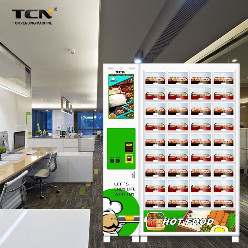 TCN-ZK-36S TCN OEM ODM Warm Food Hot Meal Fast Food Vending Machine - Image 2