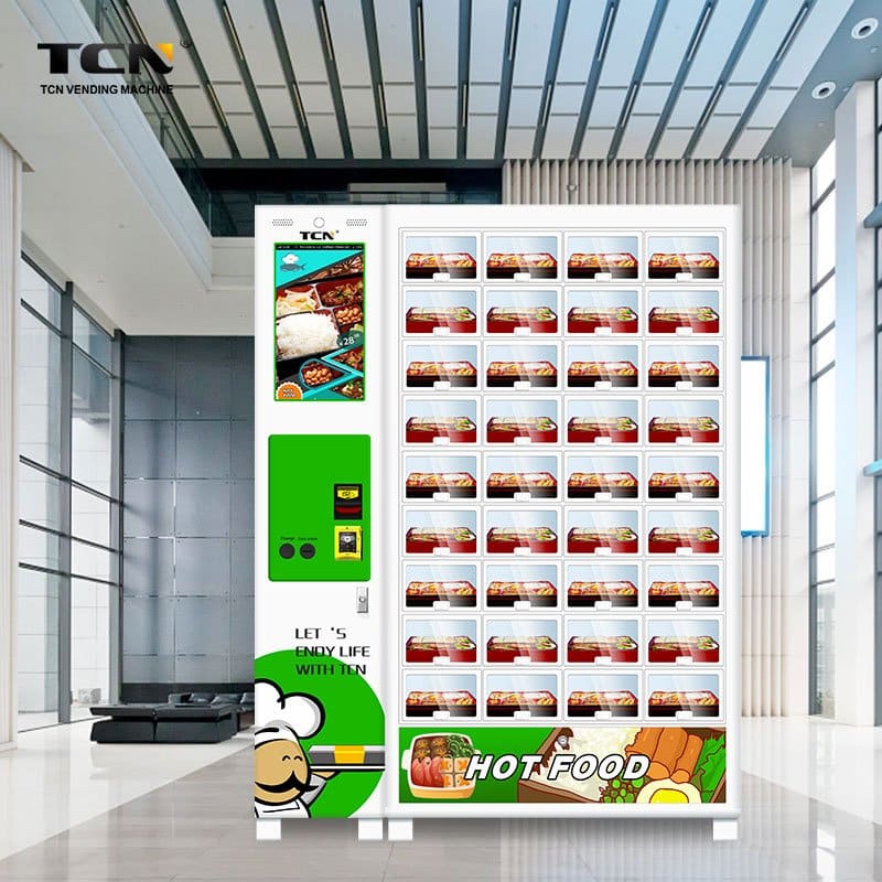 TCN-ZK-36S TCN OEM ODM Warm Food Hot Meal Fast Food Vending Machine - Image 3
