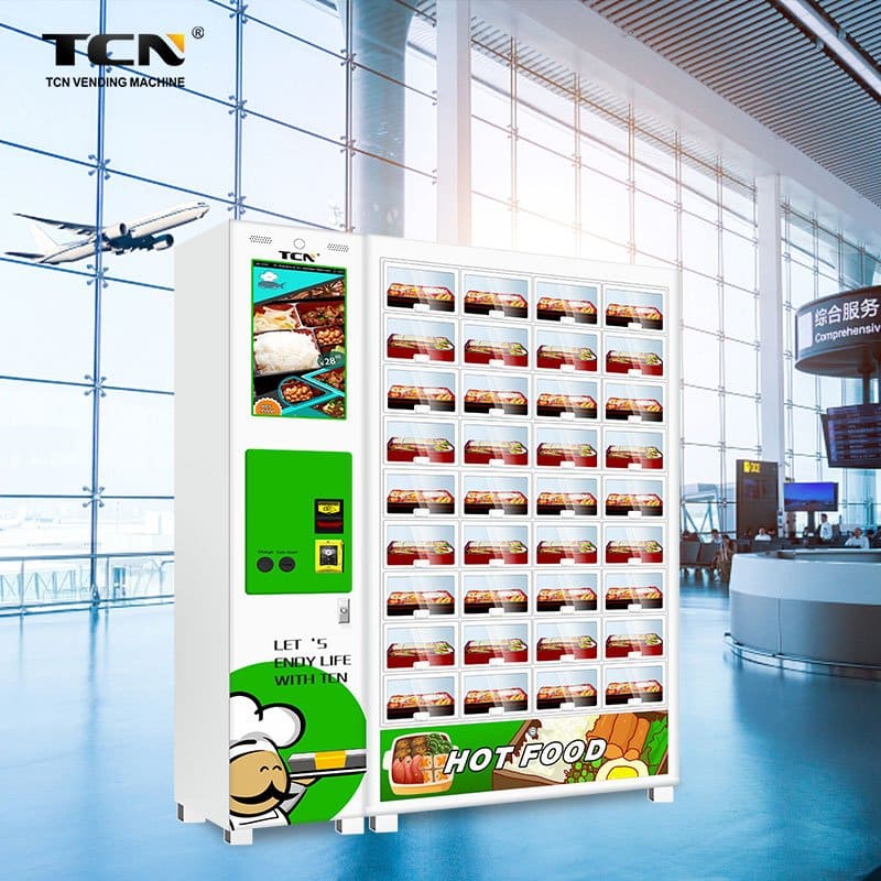 TCN-ZK-36S TCN OEM ODM Warm Food Hot Meal Fast Food Vending Machine - Image 4