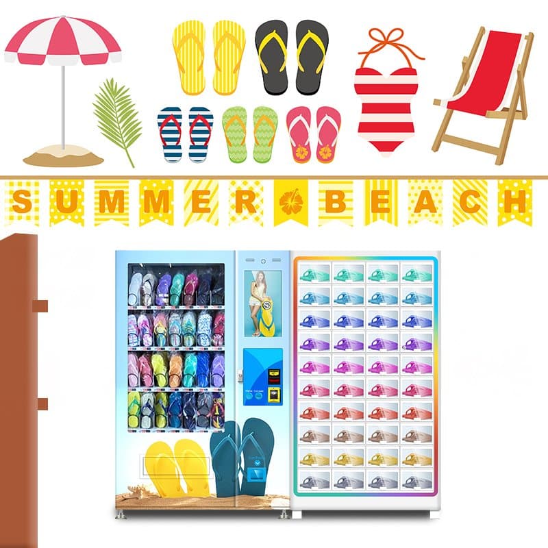 TCN-S800-10C(22SP) Shoes Vending Machine Flip Flop Vending Machine - Image 5