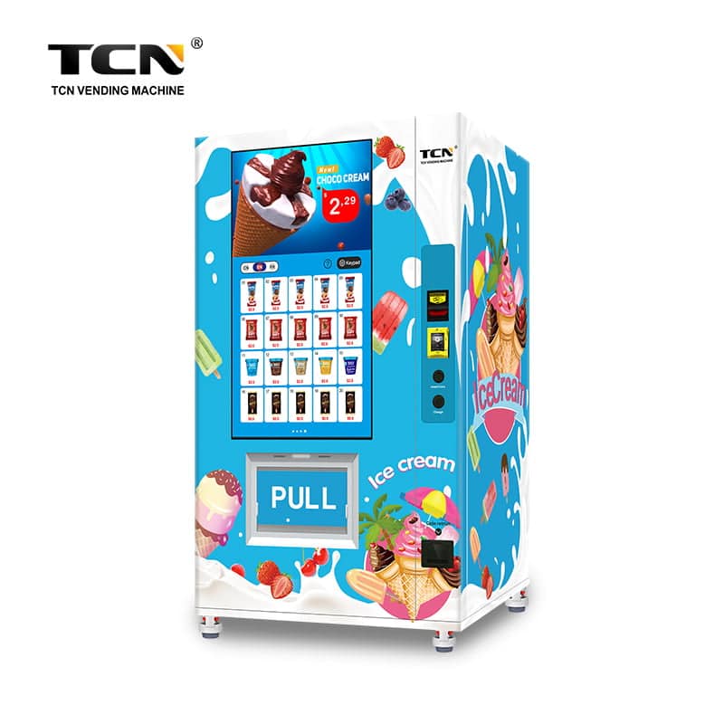 TCN-FEL-9G(V49) Cone Ice Cream Vending Machine Frozen Food Vending Machine - Image 2