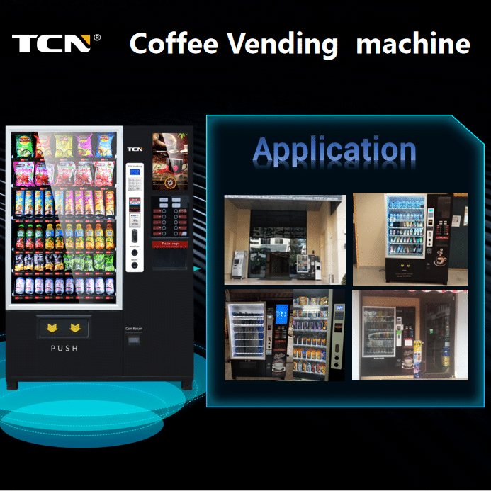 TCN-60G-C4 Snack Drink & Coffee (instant) Combination Vending Machine - Image 4