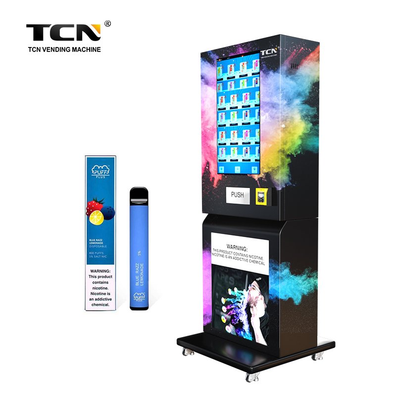 TCN-NSC-2N(V32)-GM TCN Touch Screen E-Cigarette CBD Vape Vending Machine - Image 4