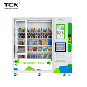 TCN-CMX-13N(V22) Huge Capacity Intelligent Micro Market Vending Machine With 22 Inch Touch Screen