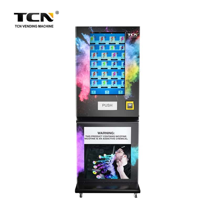 TCN-NSC-2N(V32)-GM TCN Touch Screen E-Cigarette CBD Vape Vending Machine