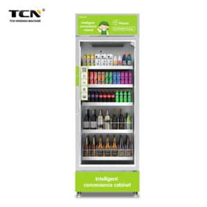 TCN Smart Vending Hot Sale Smart Vending Fridge For Fruits Fresh Products Vegetable Drinks Smart Fridge Vending Machine
