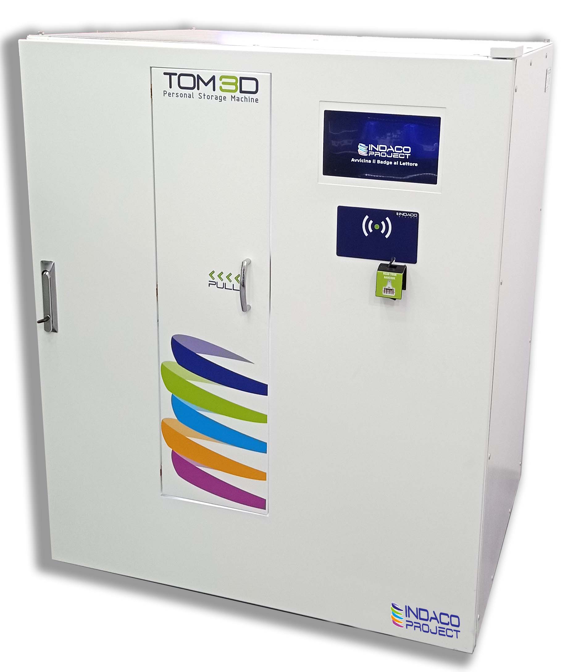 Tom3D-Automatic Warehouse For Tools, PPEs, Key Management