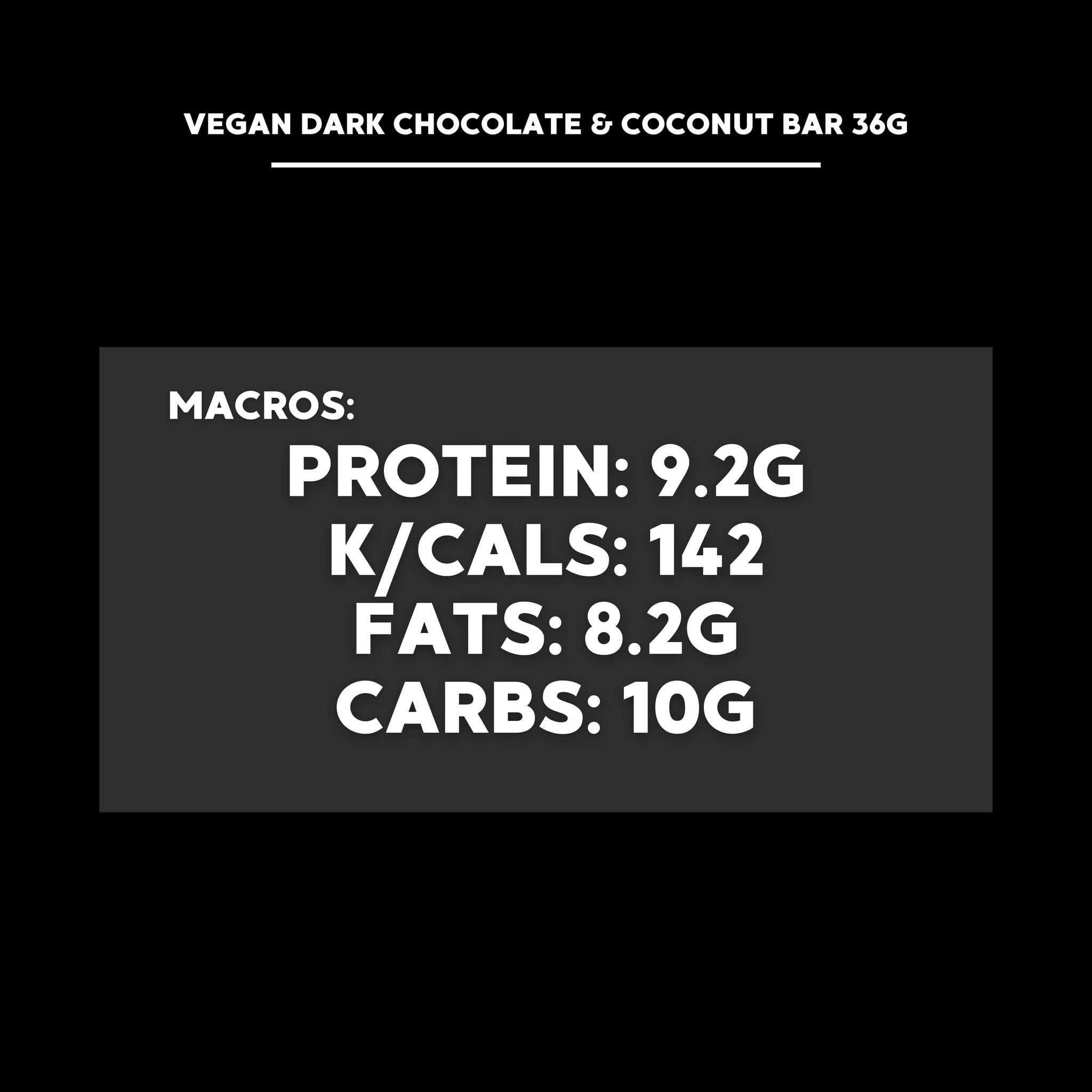 VEGAN DARK CHOCOLATE & COCONUT BAR - Image 2