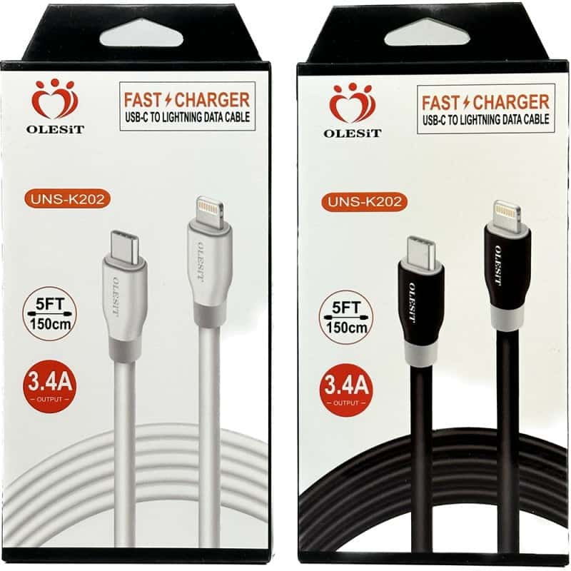 1.5m 3.4A Typc-C To Lightning Cable (12)
