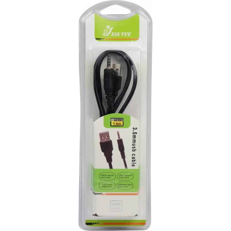 1.5M USB TO 3.5MM JACK CALBLE (12)