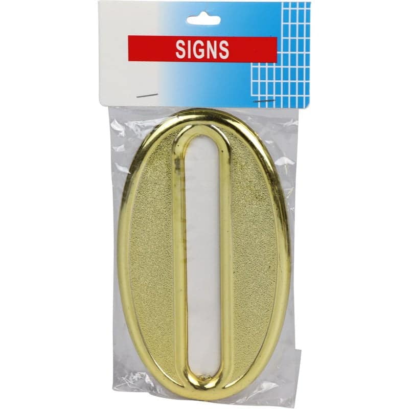 Door Number-0 12.5cm (10)
