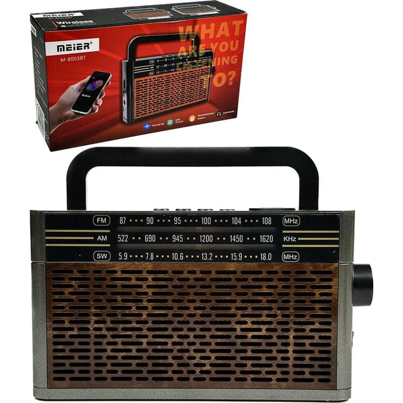 FM/AM/SW 3 Band Radio Wireless Speaker