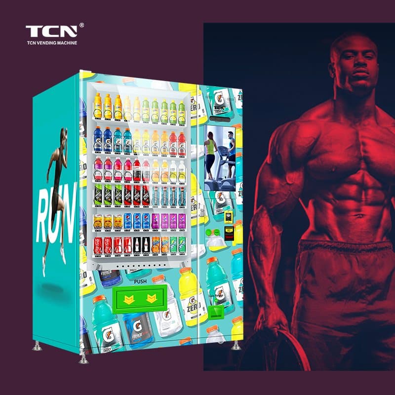 TCN-CSC-10C(22SP) Gym Food And Drink – Gym Vending Machine – Fitness Vending Machine - Image 3