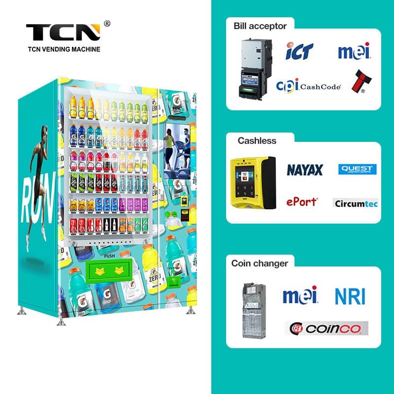 TCN-CSC-10C(22SP) Gym Food And Drink – Gym Vending Machine – Fitness Vending Machine - Image 5