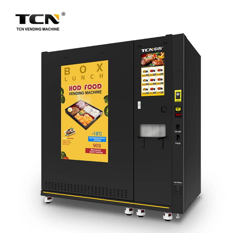 TCN-FFM-8V(V55)+TCN-FFM-ZV(V22) Hot Food Vending Machine Refrigerate at -18 C - Image 2